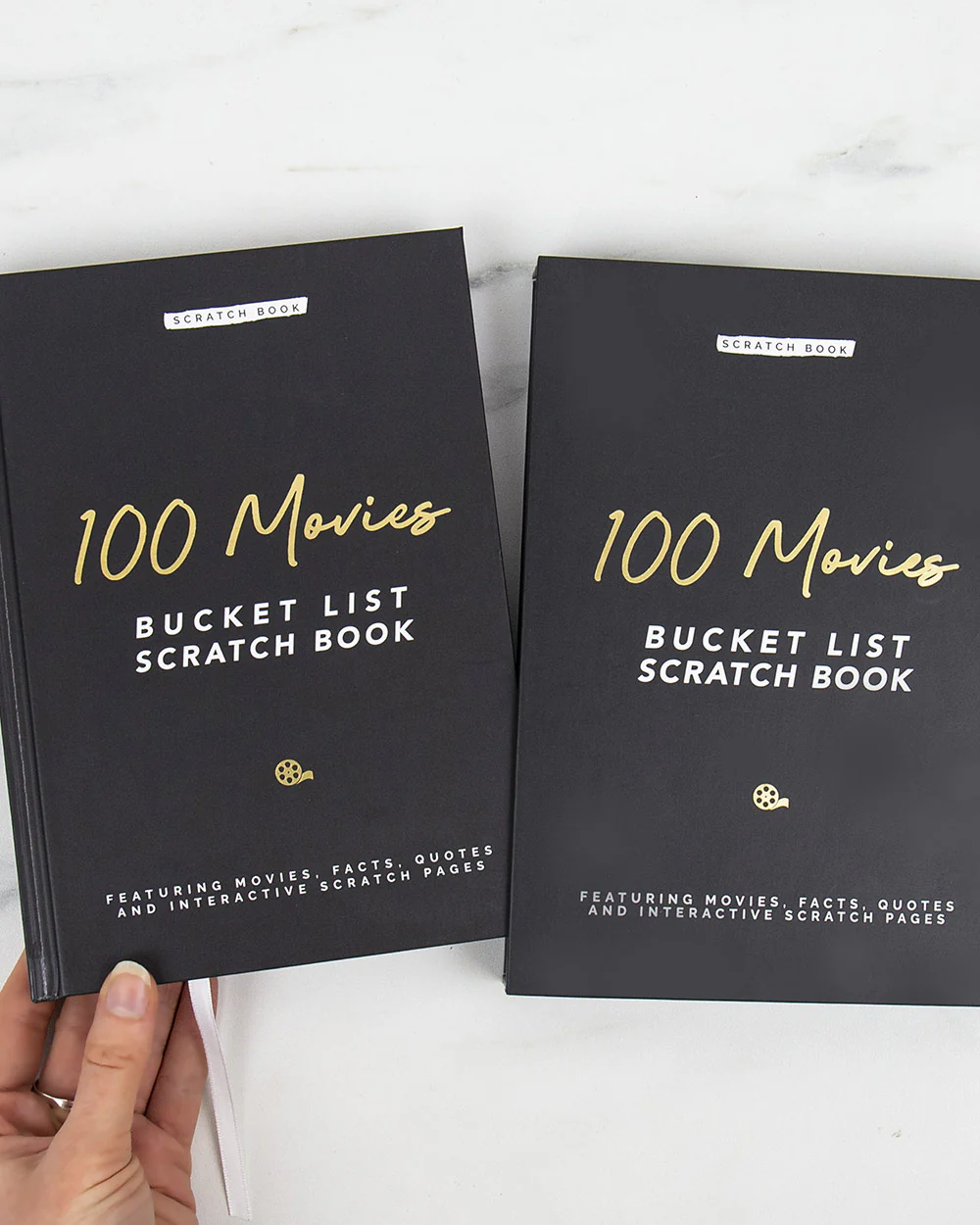 100 Movies Bucket List Scratch Book Activity
