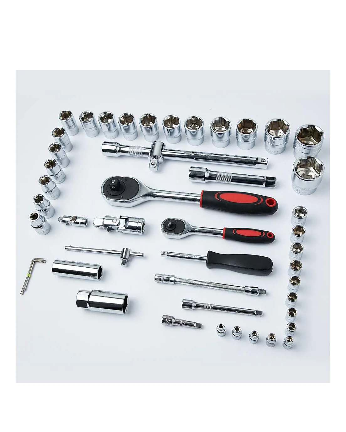 94 Piece Socket Wrench Set 1/4 Inch Drive Ratchet Set - Image 3