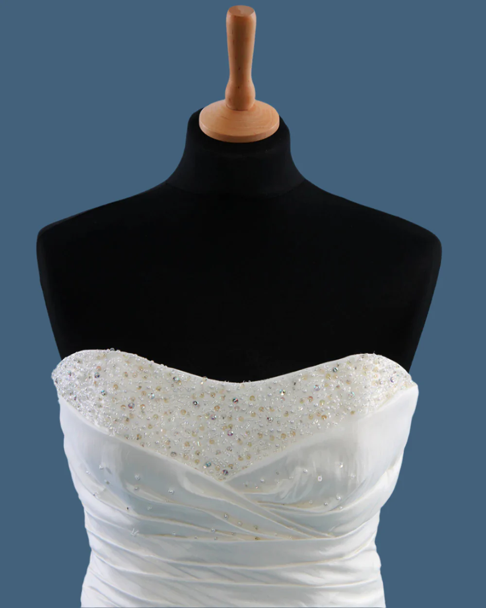 Alexia Couture Ivory A Line Wedding Dress Size 10 - Image 7