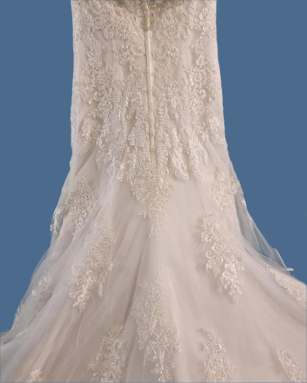 Amanda Wyatt Ivory Strapless Wedding Dress Size 10 - Image 12