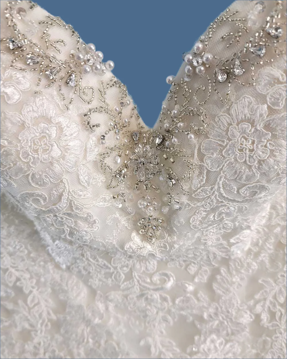 Amanda Wyatt Ivory Strapless Wedding Dress Size 10 - Image 6