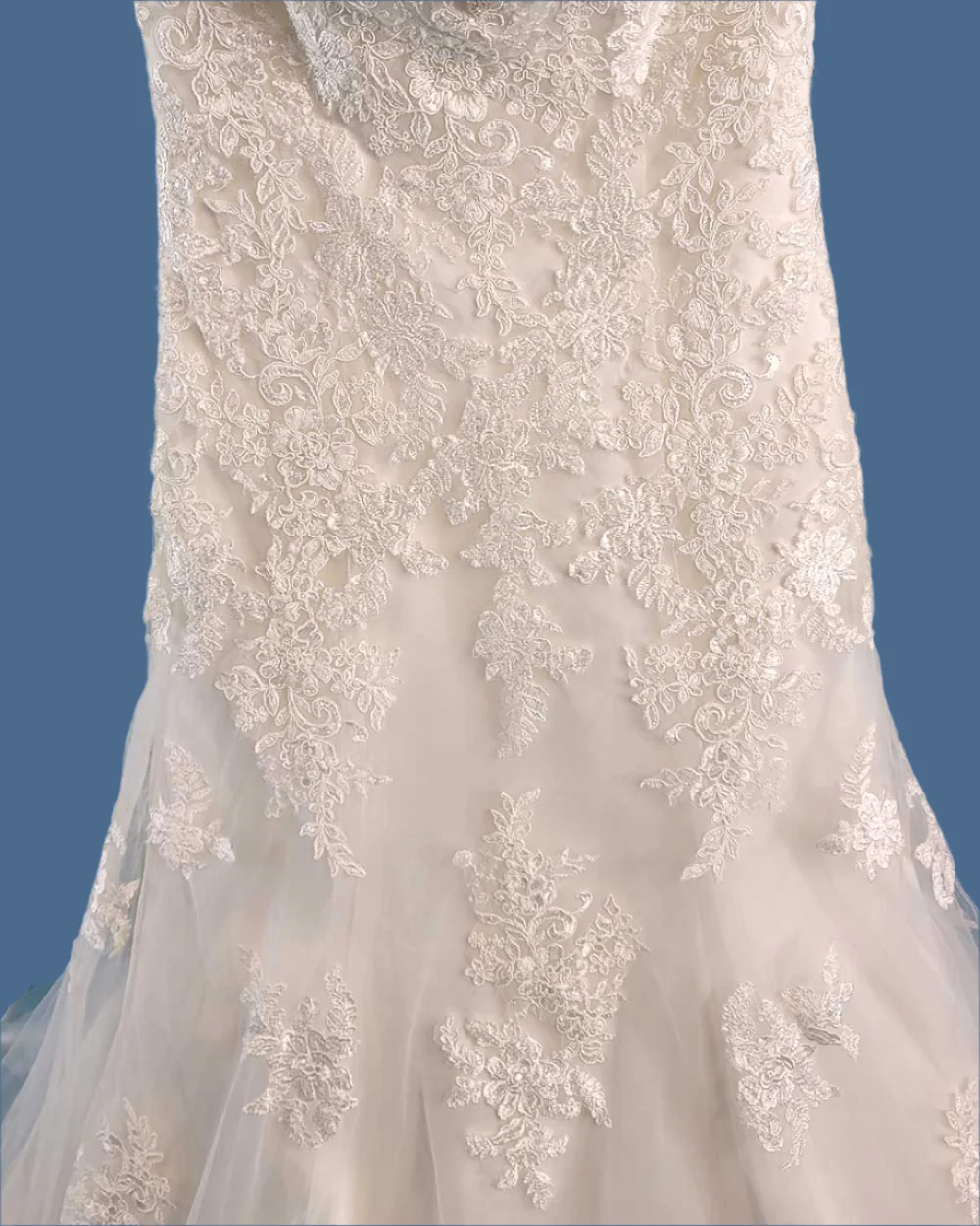Amanda Wyatt Ivory Strapless Wedding Dress Size 10 - Image 7