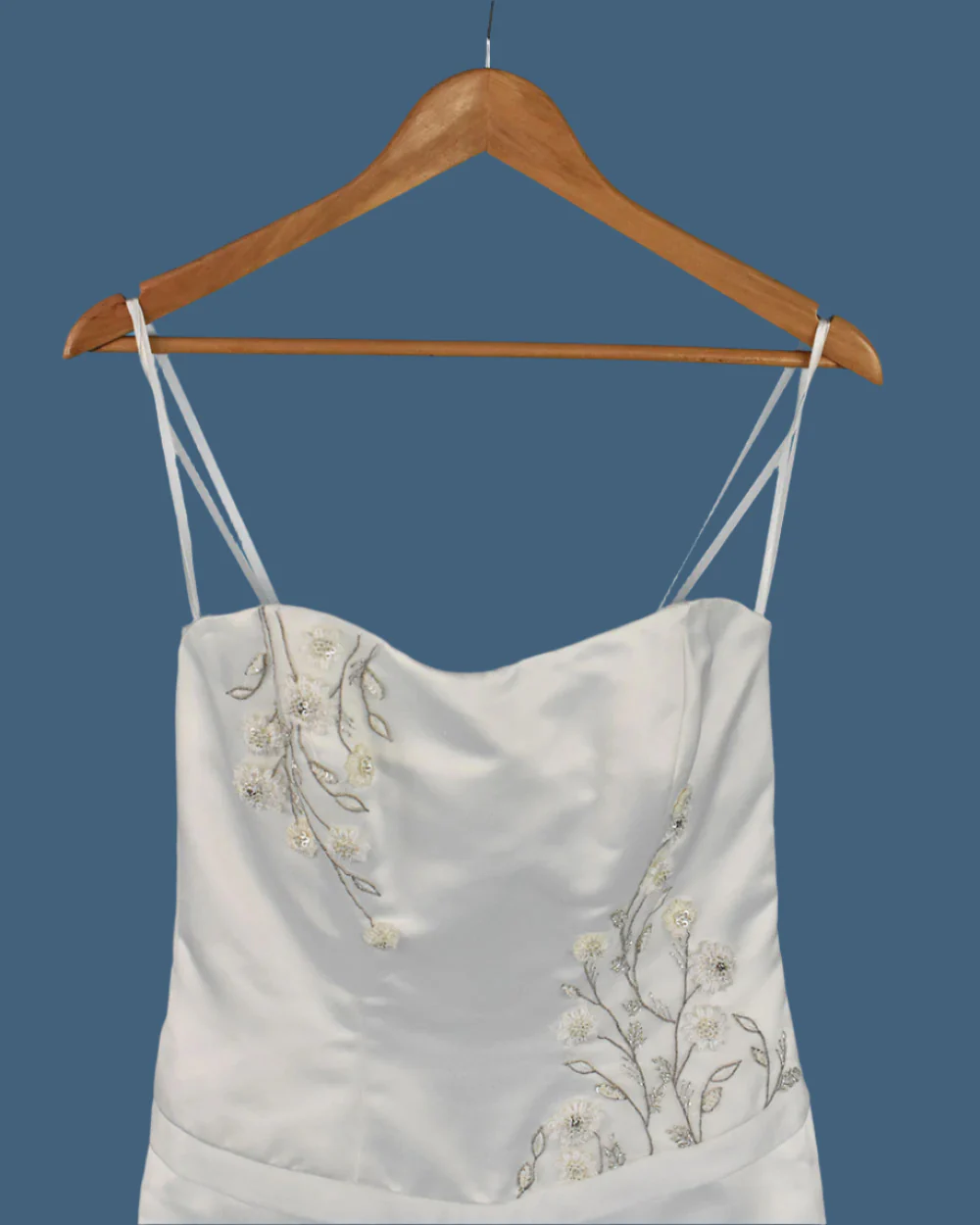 Ashley Love Ivory Trumpet Wedding Dress Size 12 - Image 4