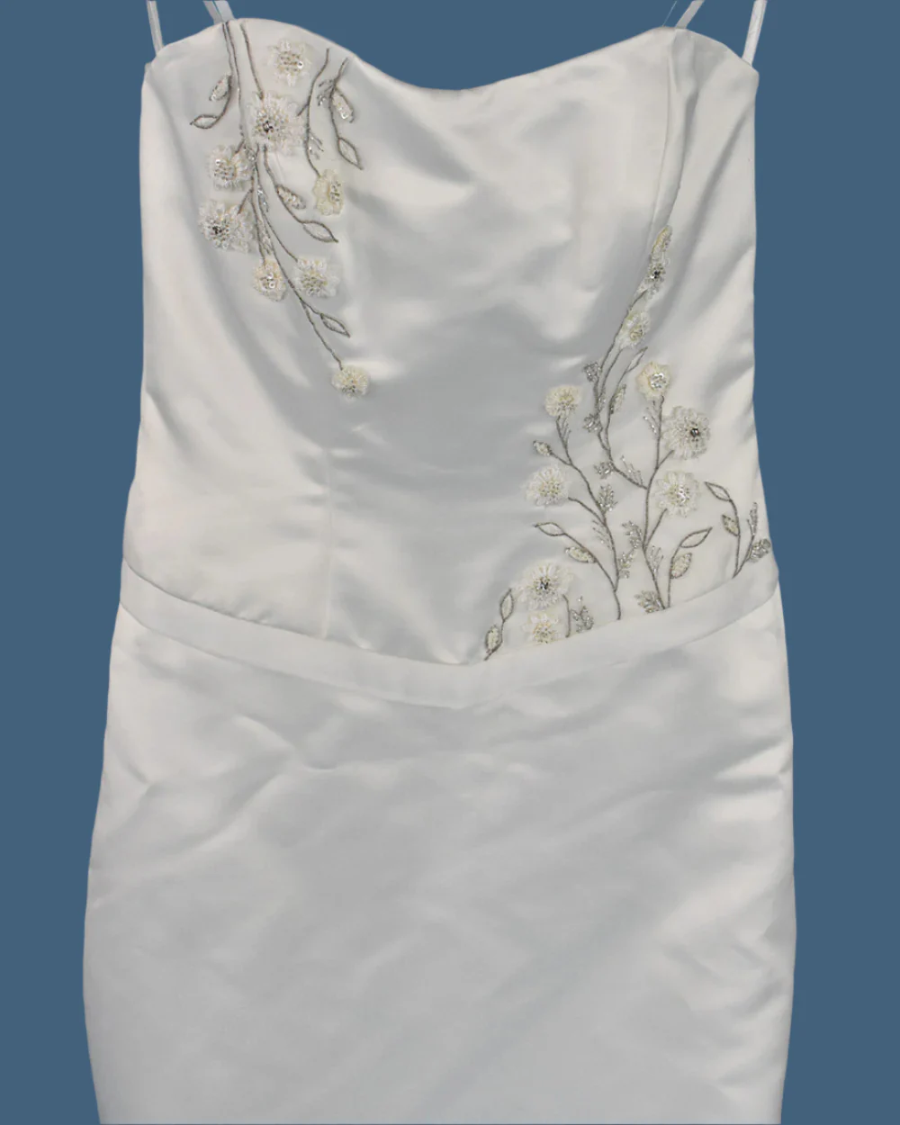 Ashley Love Ivory Trumpet Wedding Dress Size 12 - Image 5