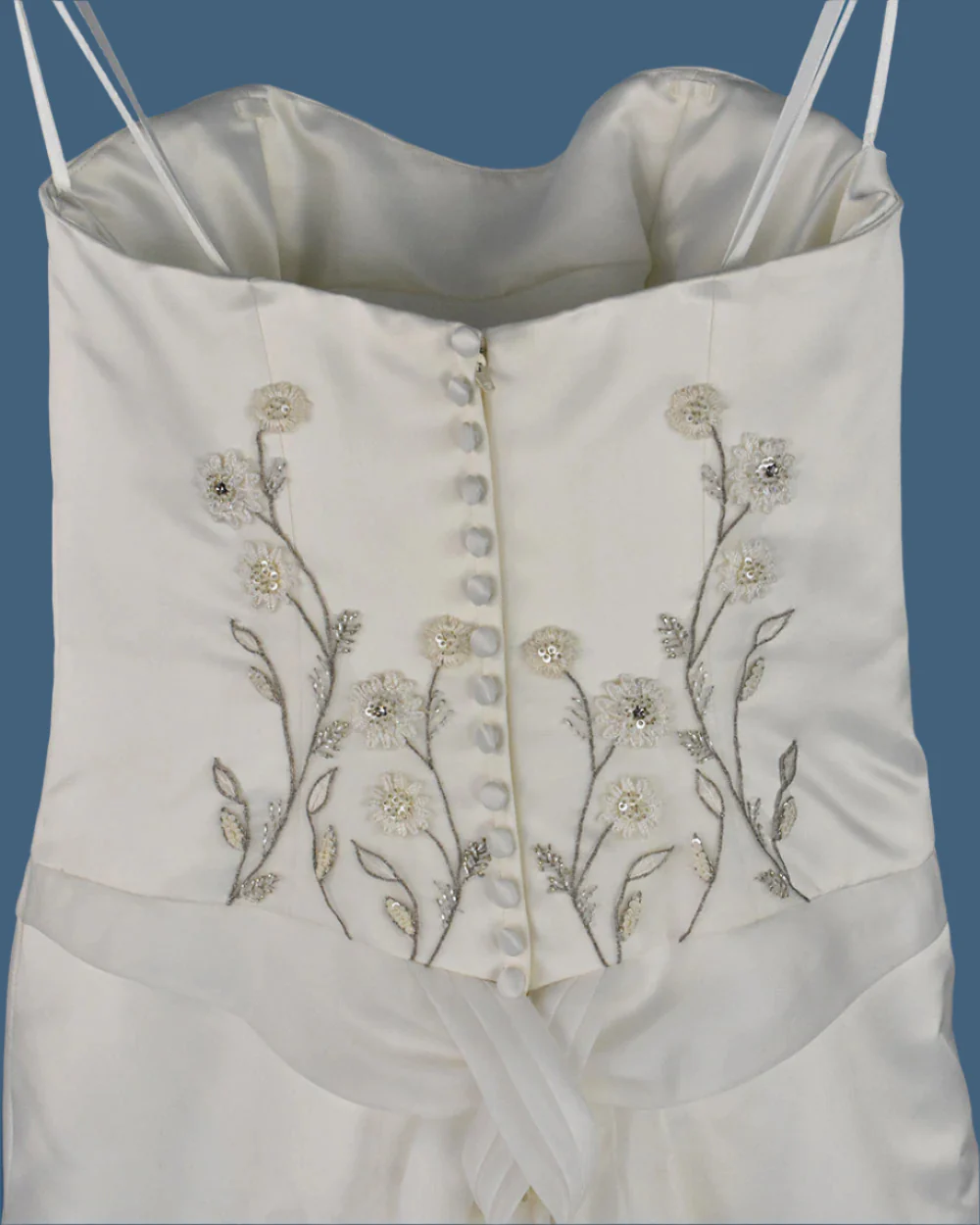 Ashley Love Ivory Trumpet Wedding Dress Size 12 - Image 8