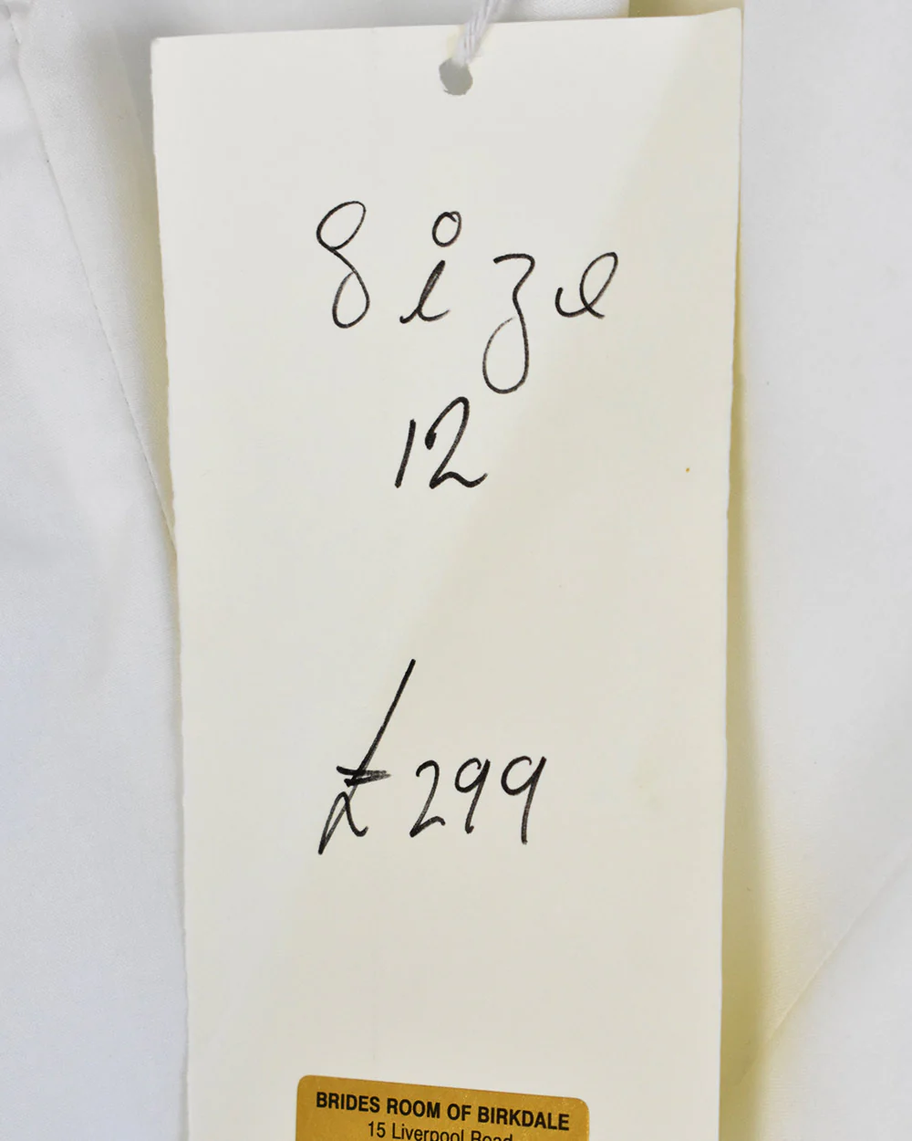 Augusta Jones Ivory Slip Wedding Dress Size 12 - Image 12