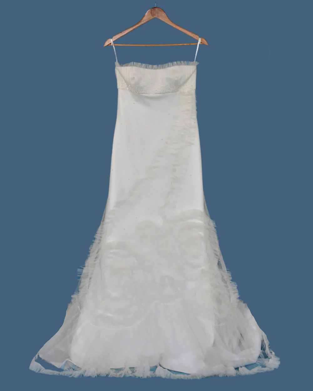 Augusta Jones Ivory Slip Wedding Dress Size 12 - Image 2