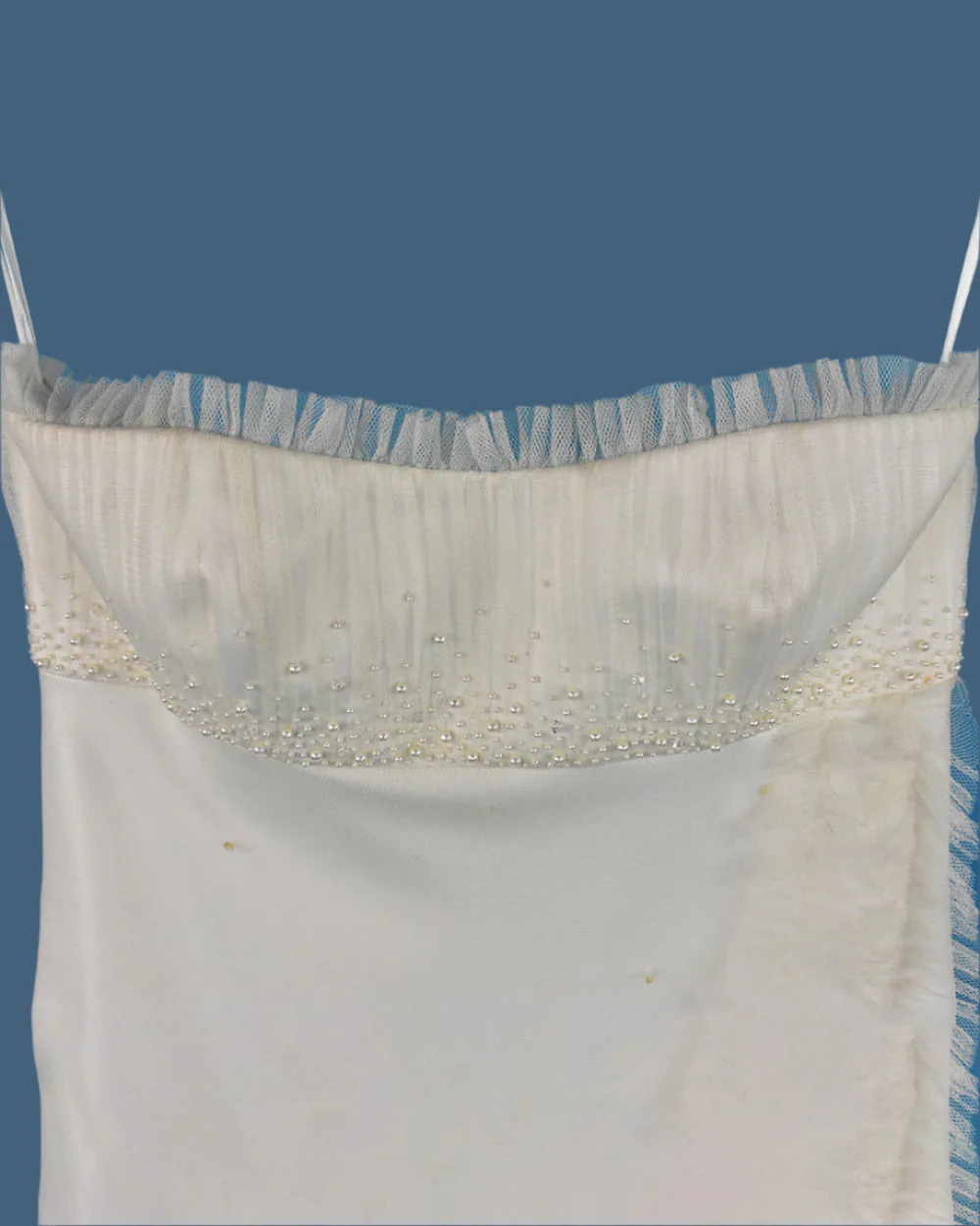 Augusta Jones Ivory Slip Wedding Dress Size 12 - Image 3