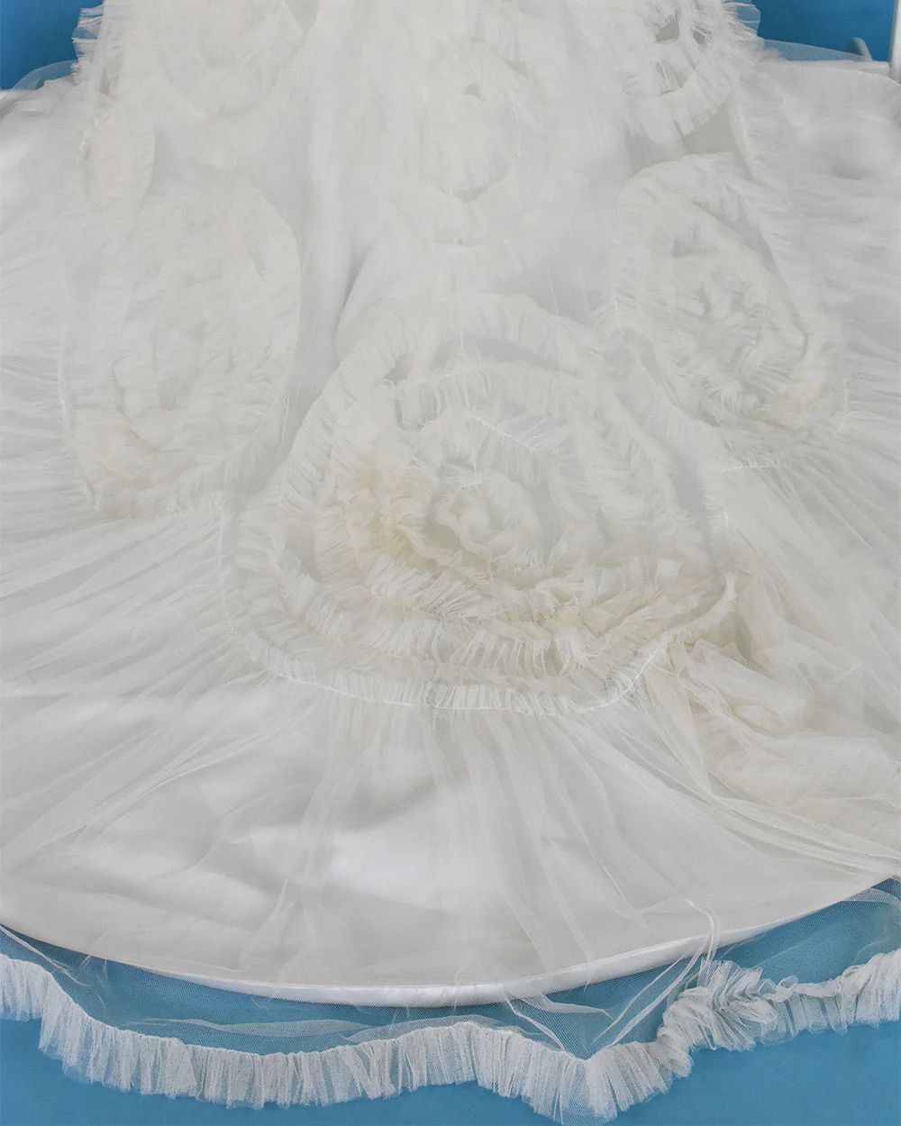 Augusta Jones Ivory Slip Wedding Dress Size 12 - Image 9