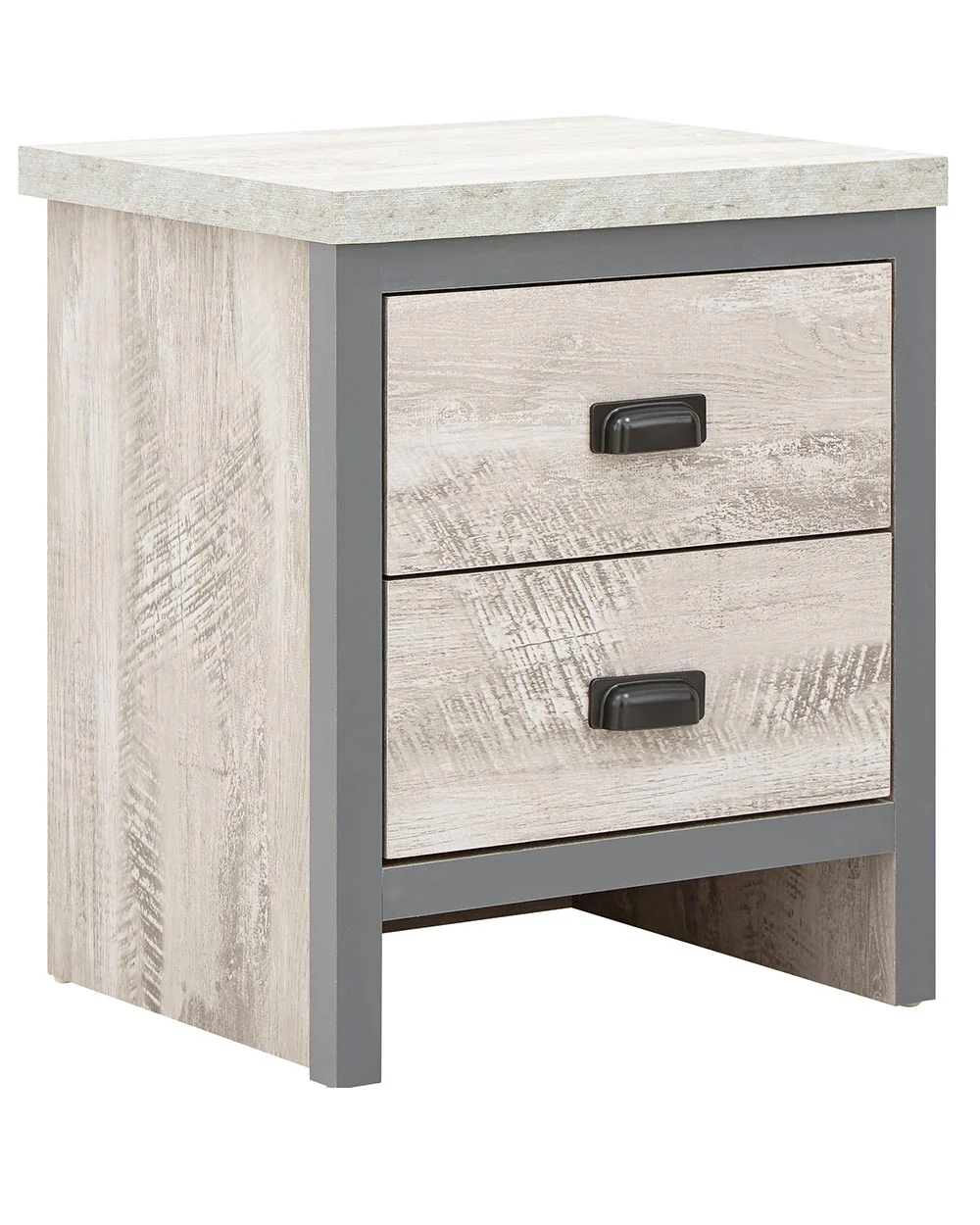 Bedroom Furniture Set Boston 3 Piece Modern Grey - Image 11