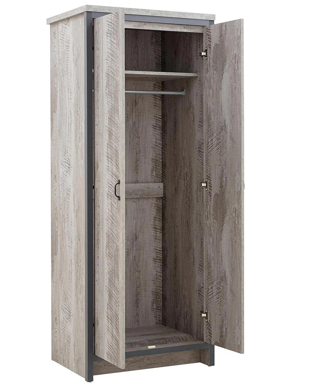 Bedroom Furniture Set Boston 3 Piece Modern Grey - Image 17