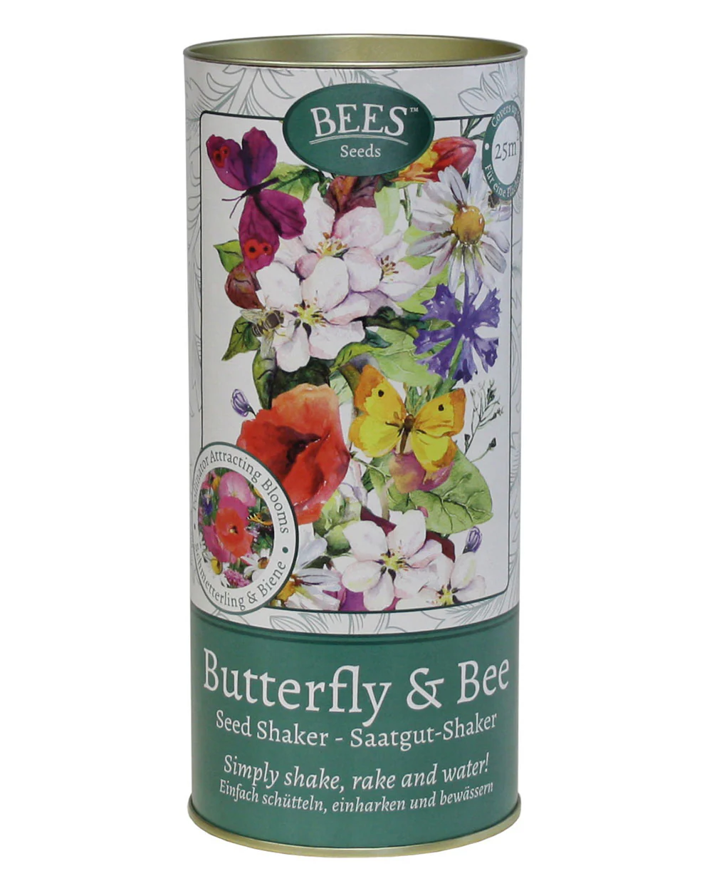 Bees Seeds Shaker Butterfly & Bee Seed Gift