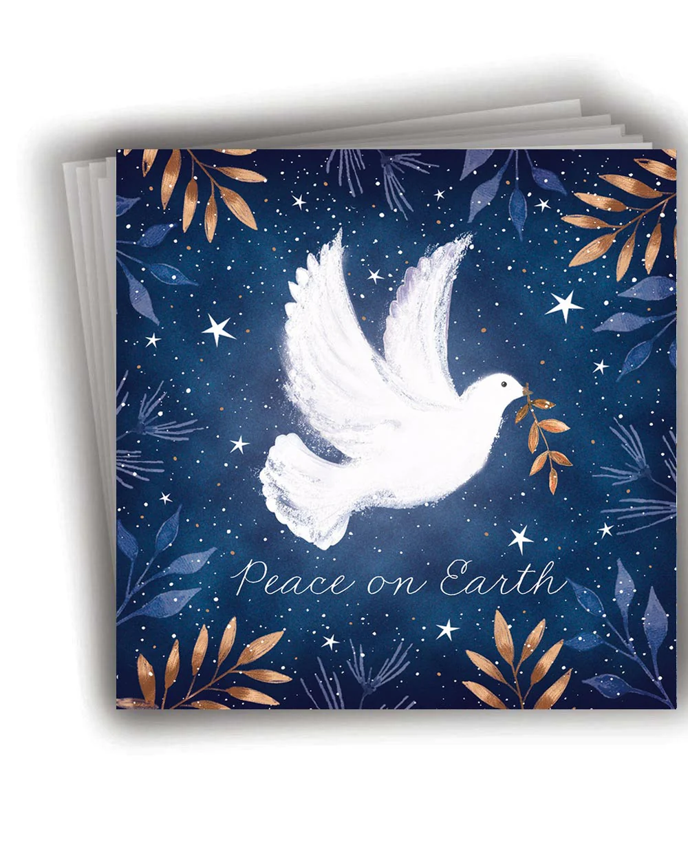 Charity Christmas Cards Pack Of 10 Peaceful Dove
