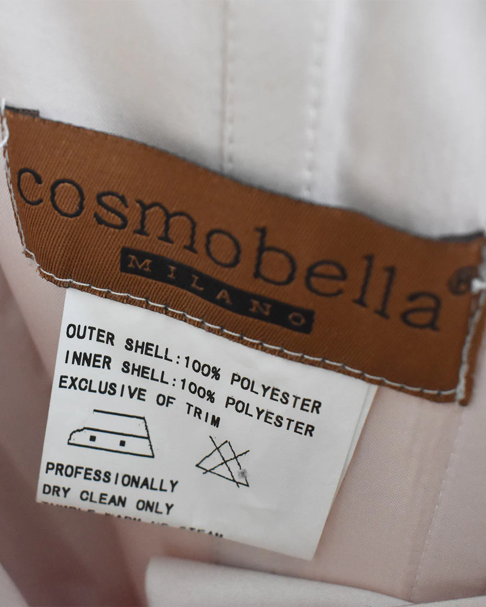 Cosmobella Blush Pink Fishtail Wedding Dress Size 12 - Image 11