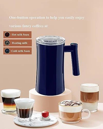 Electric Milk Frother Steamer for Hot or Cold Frothing - Image 2