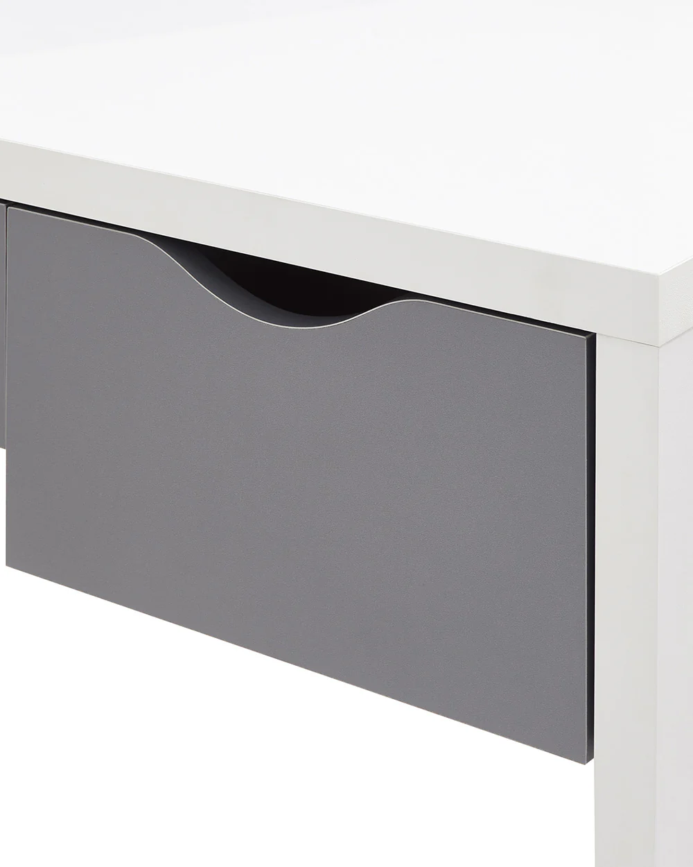 Elizabeth Dressing Table Set White + Grey - Image 18