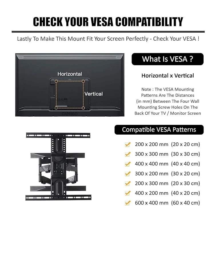 ETHU TV Wall Mount for 40-80 Inch LED LCD TVs - Image 2