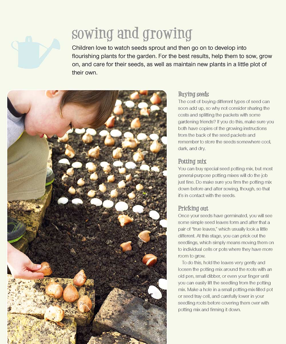 Gift Book Gardening For Kids Hardback - Image 3