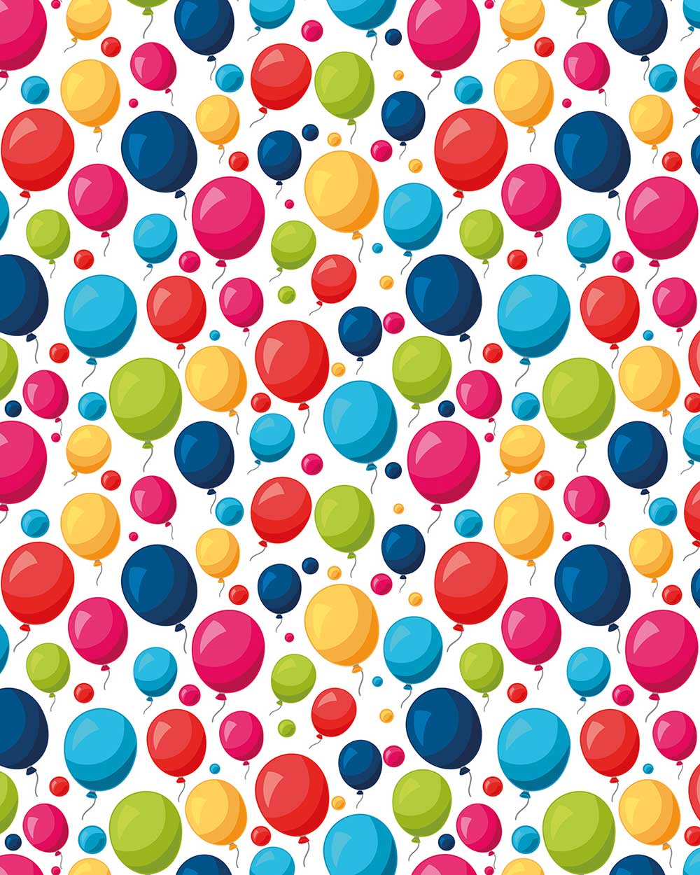 Gift Wrapping Paper Set Balloon Print - Image 4
