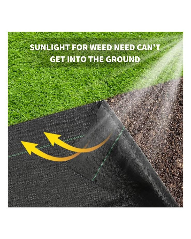 Heavy Duty Weed Control Membrane 2x10m Black - Image 3