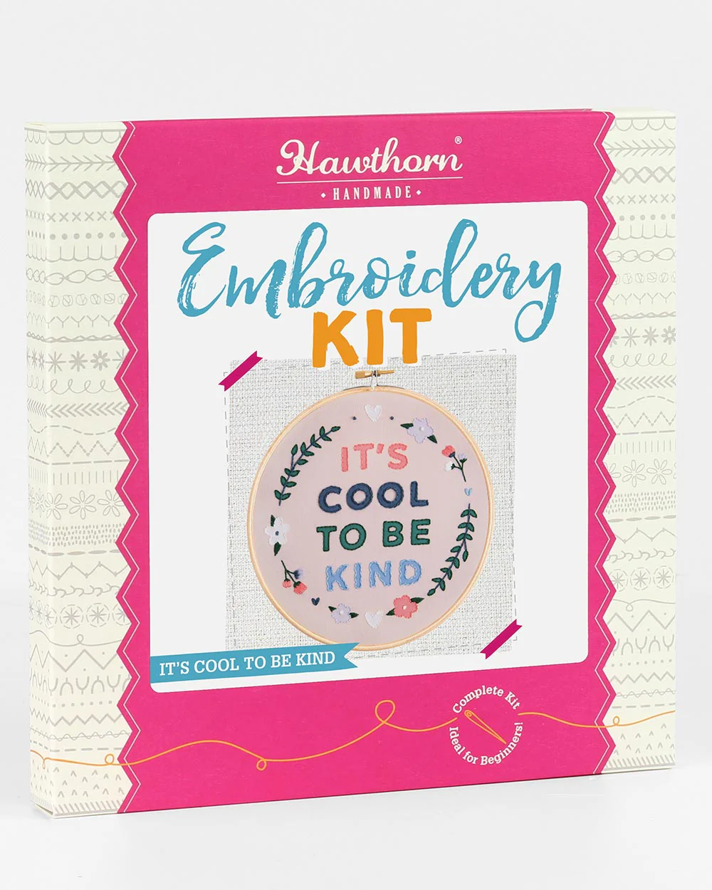 It's Cool To Be Kind Embroidery Kit - Image 2