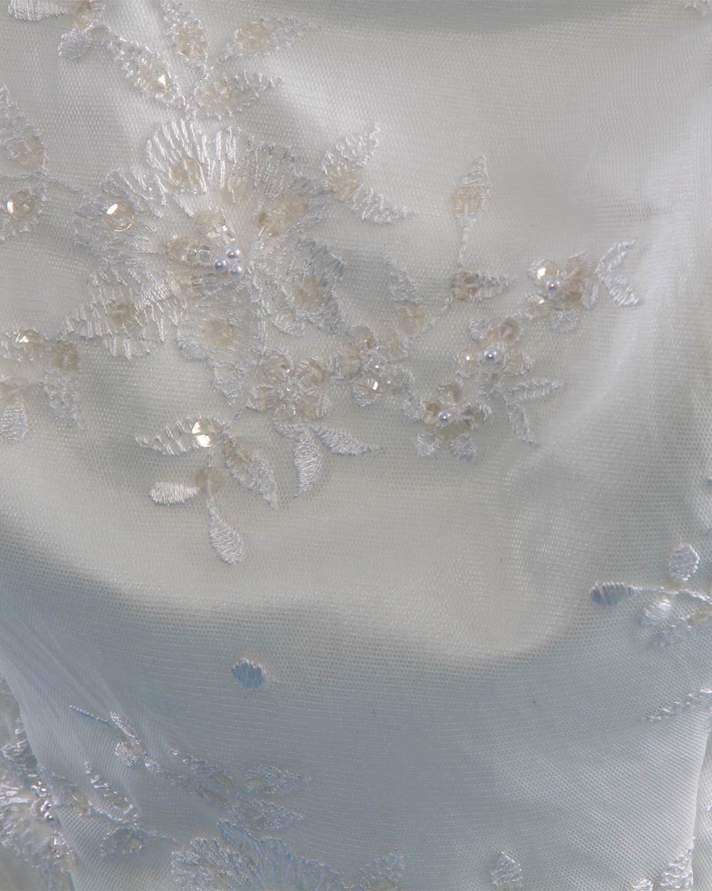 Ivory Strapless Fishtail Wedding Dress - Image 7
