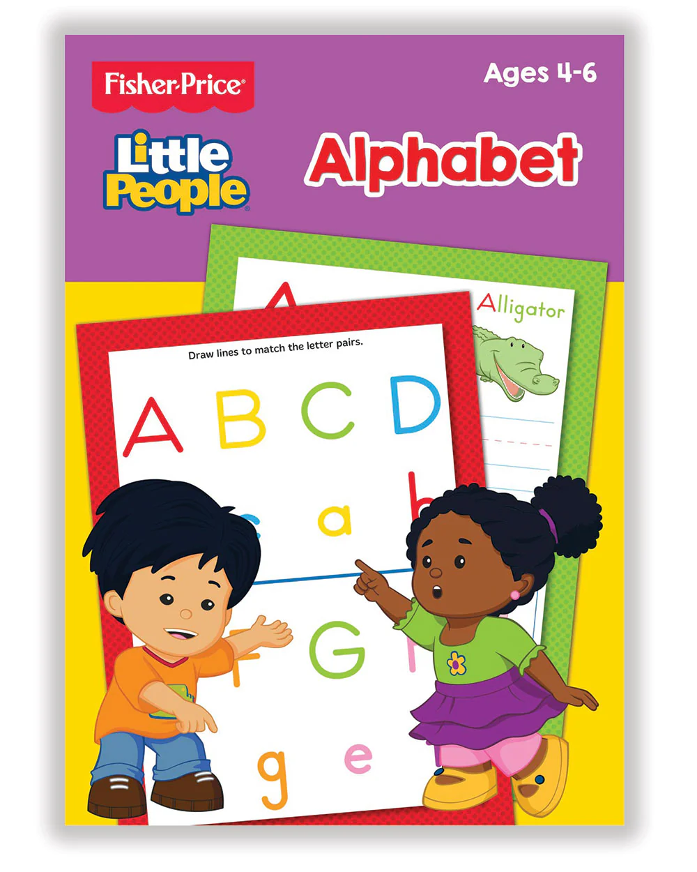 Kids Activity Book Fisher Price Alphabet