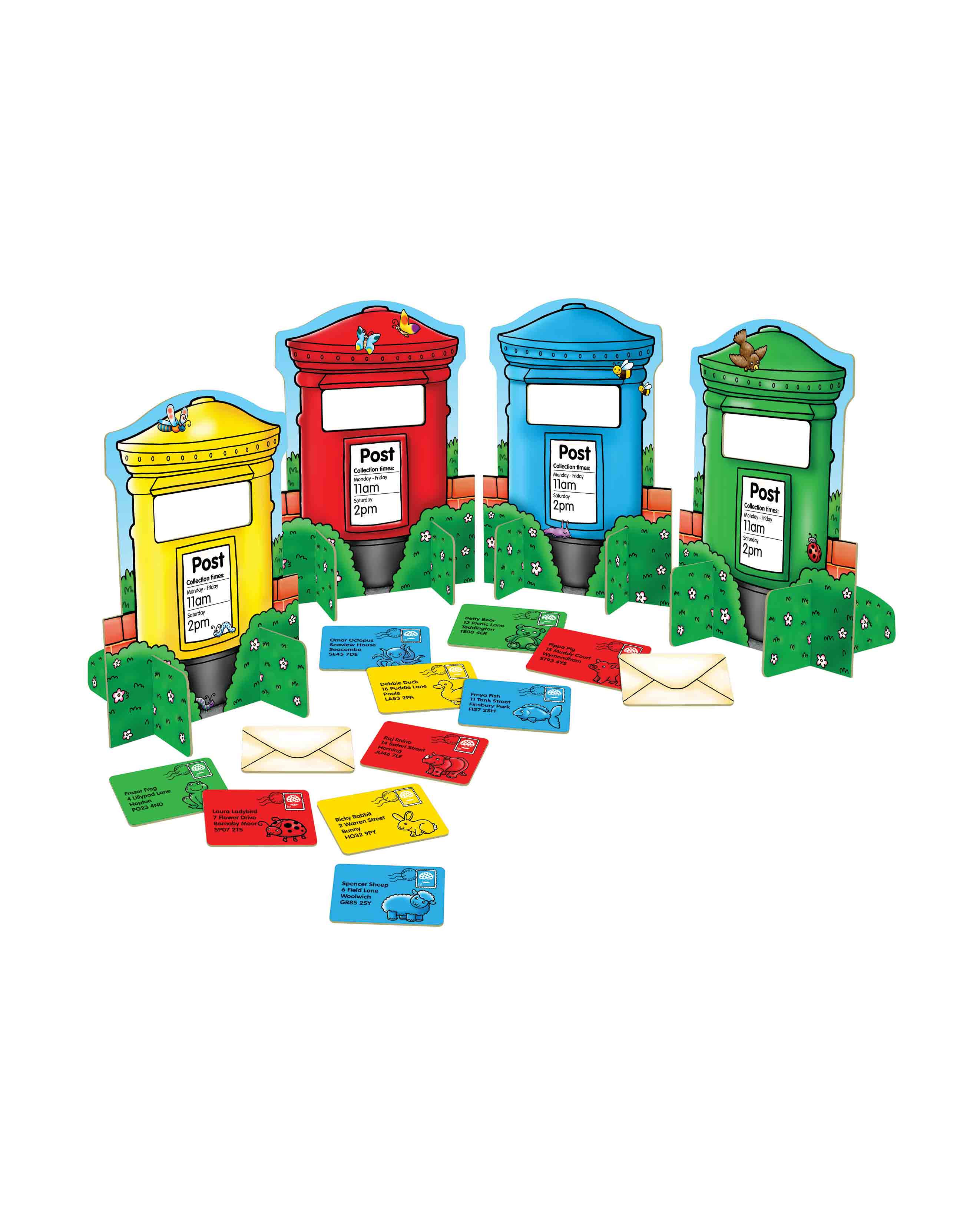 Kids Post Box Matching Card Game Age 3+ - Image 3