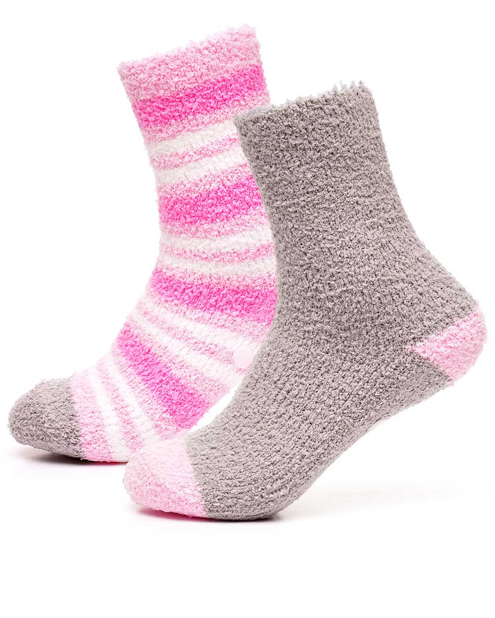 Ladies Fluffy Slipper Socks UK 4-8 - Image 3