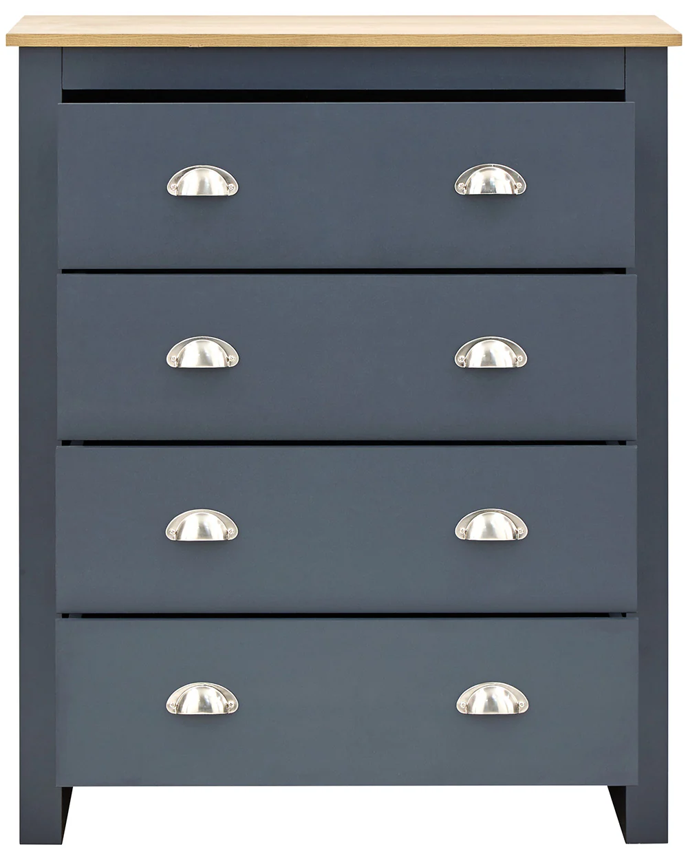 Lancaster 4 Piece Bedroom Furniture Set Slate Blue - Image 11
