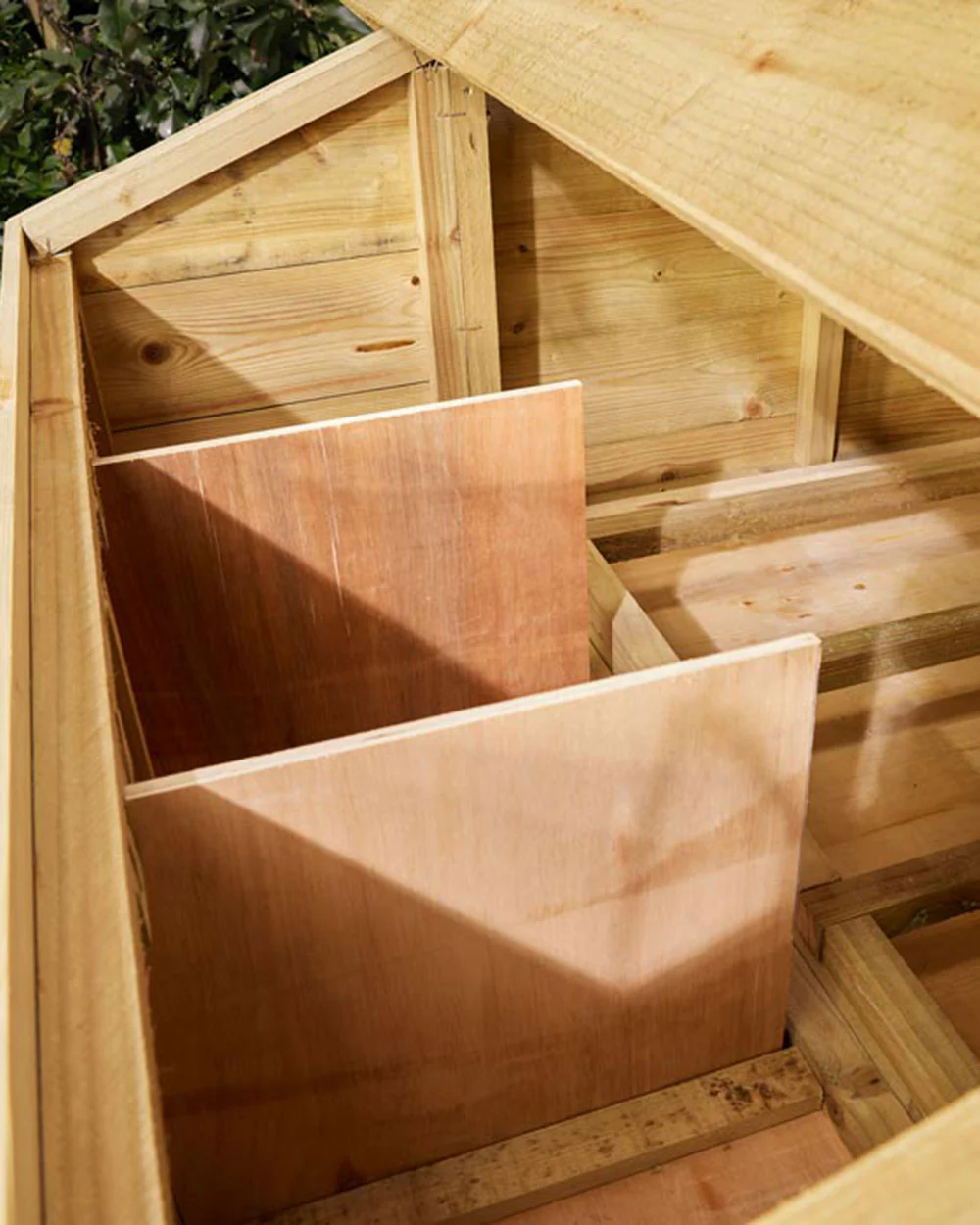 Large Chicken Coop Wooden Rowlinson - Image 8