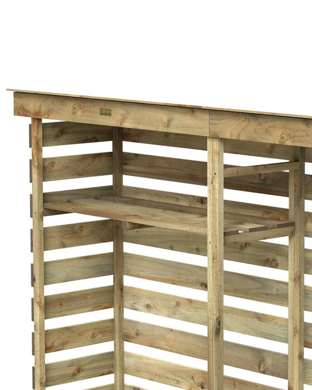Large Log Store Garden Storage Rowlinson - Image 3