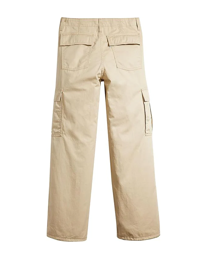 Levi's 94 Baggy Cargo Trouser Safari Beige W26 L32 - Image 3