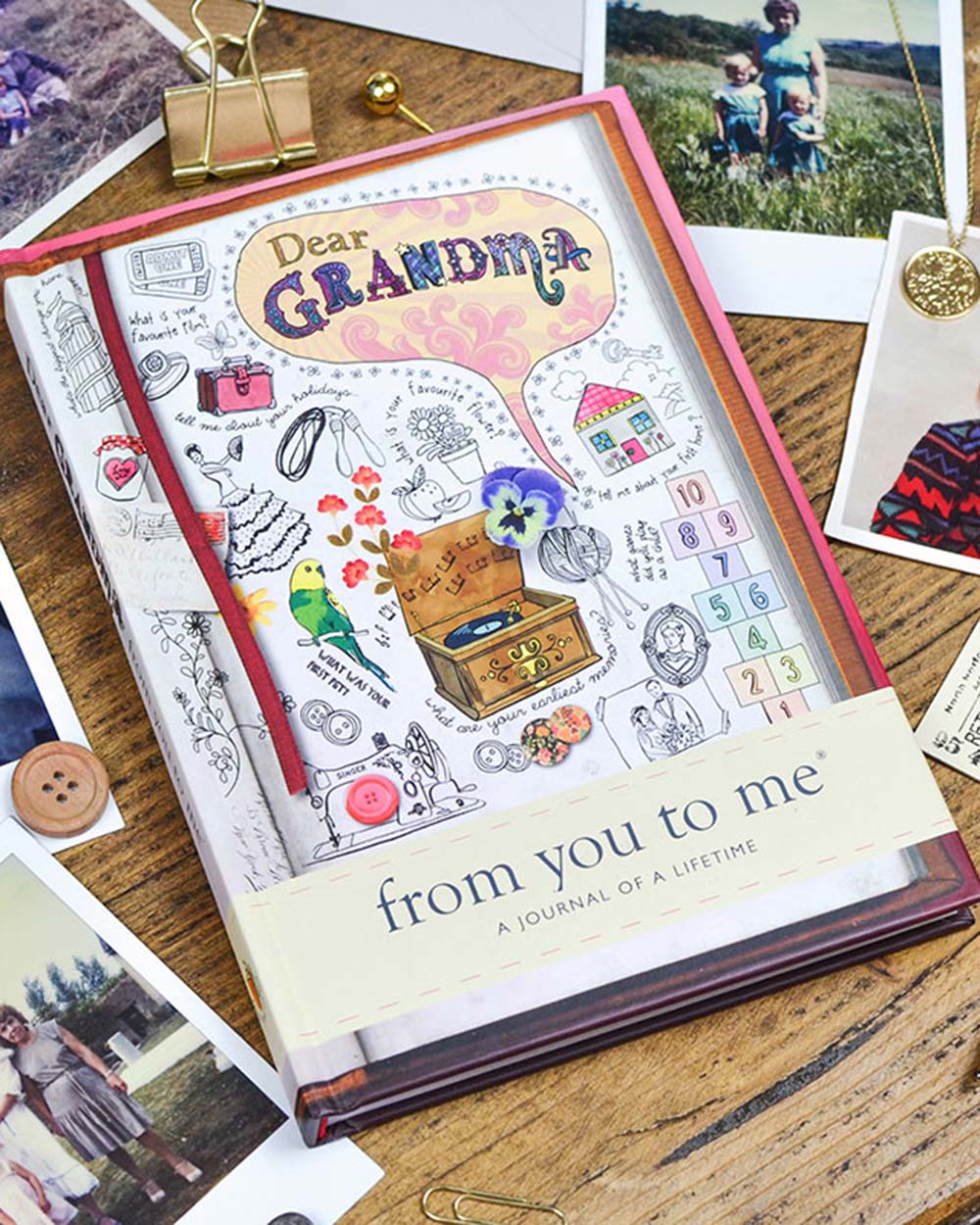 Memory Book Dear Grandma Keepsake Sketch Collection - Image 3