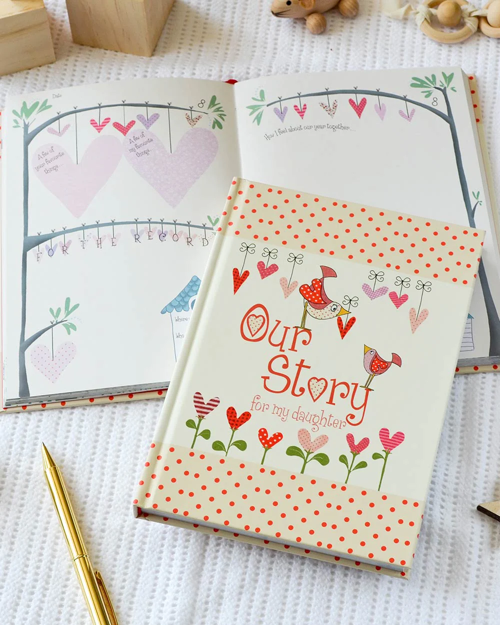 Memory Book Journal Our Story, for my Daughter