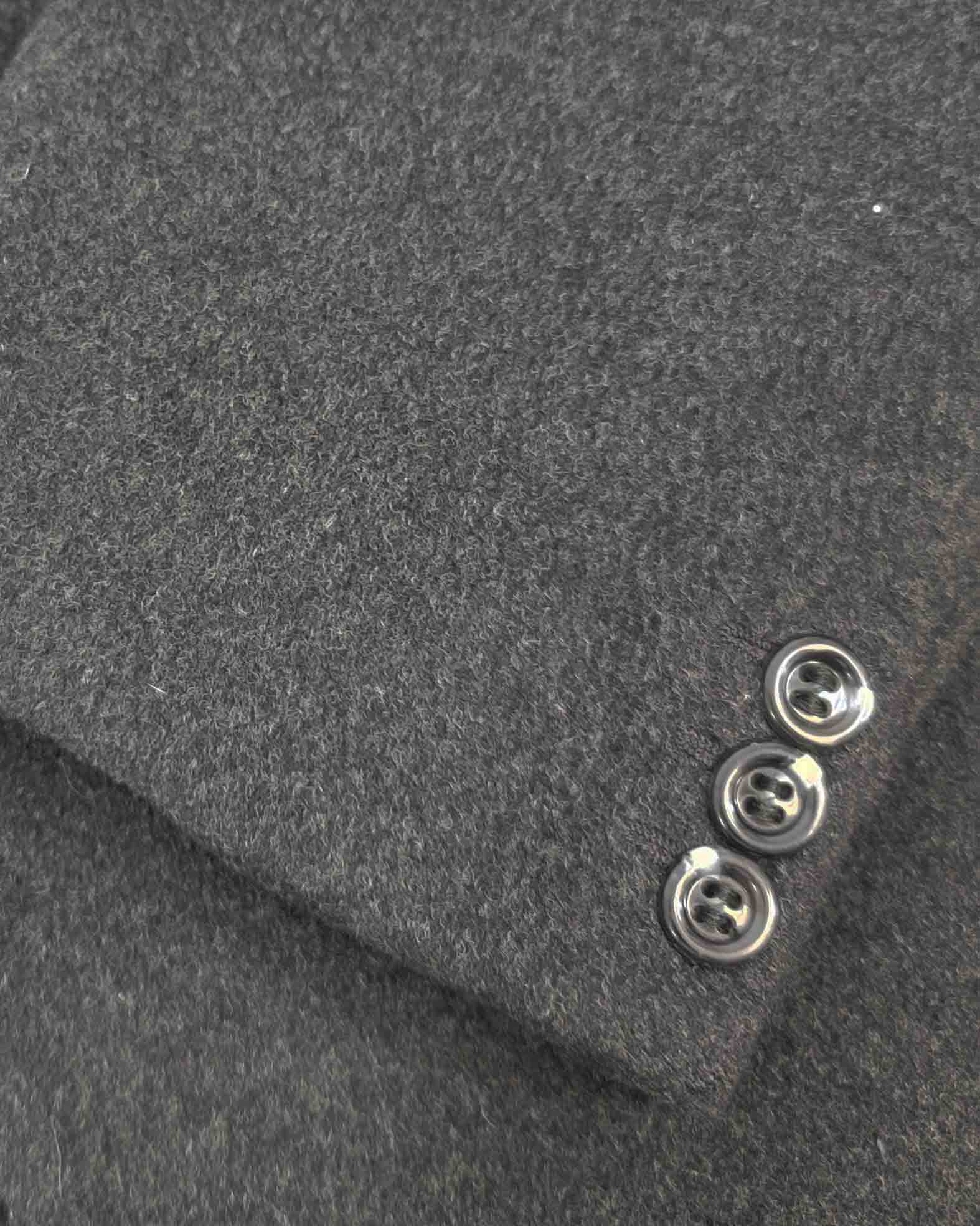 Mens Selfridges Long Over Coat Black - Image 3