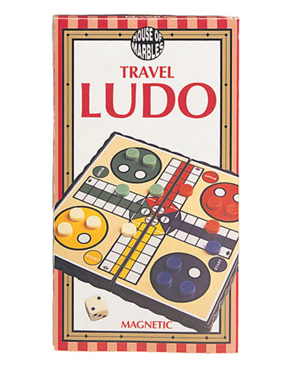 Mini Travel Ludo Game Magnetic Compact