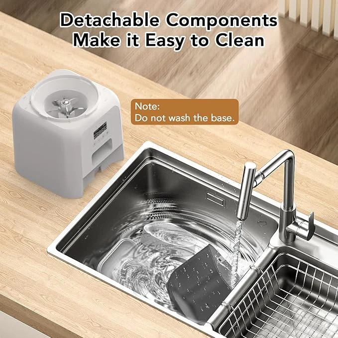 Olfjurk Automatic Dry Food Pet Feeder 4L White - Image 7