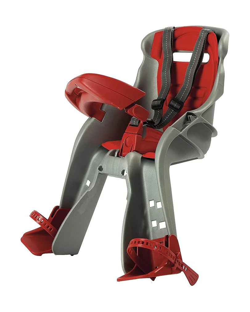 Orion Front Bike Seat Bracket Silver Red - Image 2