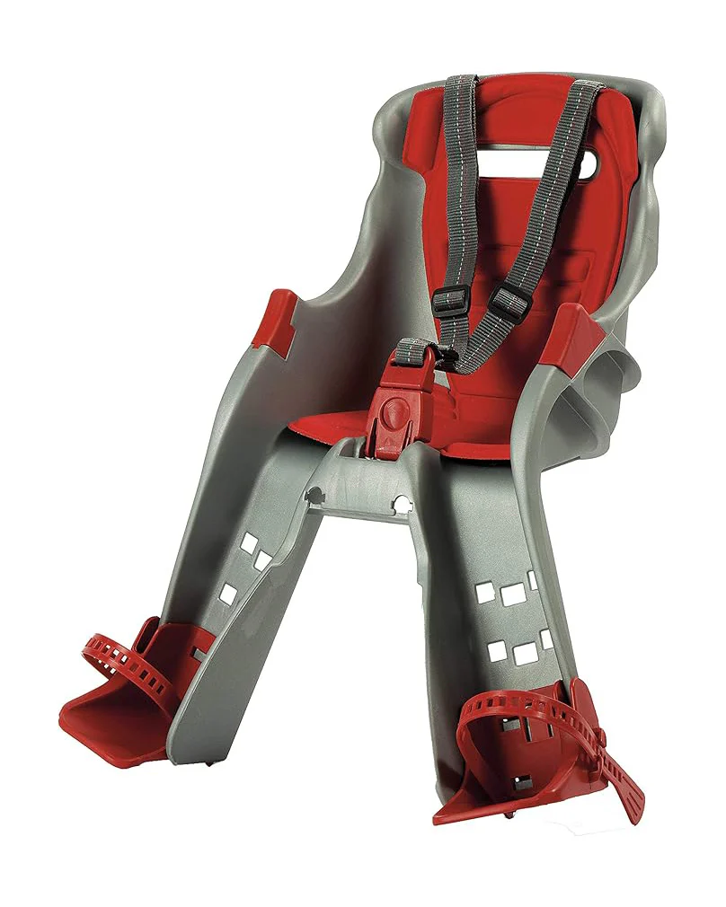 Orion Front Bike Seat Bracket Silver Red - Image 3