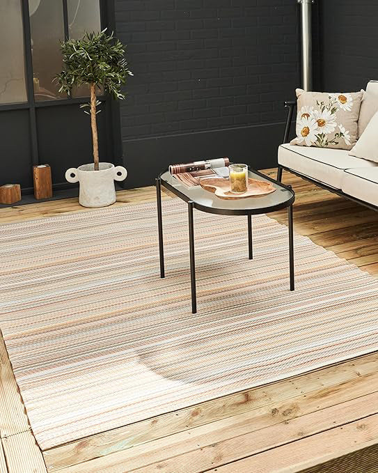 Outdoor Rugs for Garden Patio Balcony Beige 120x160cm