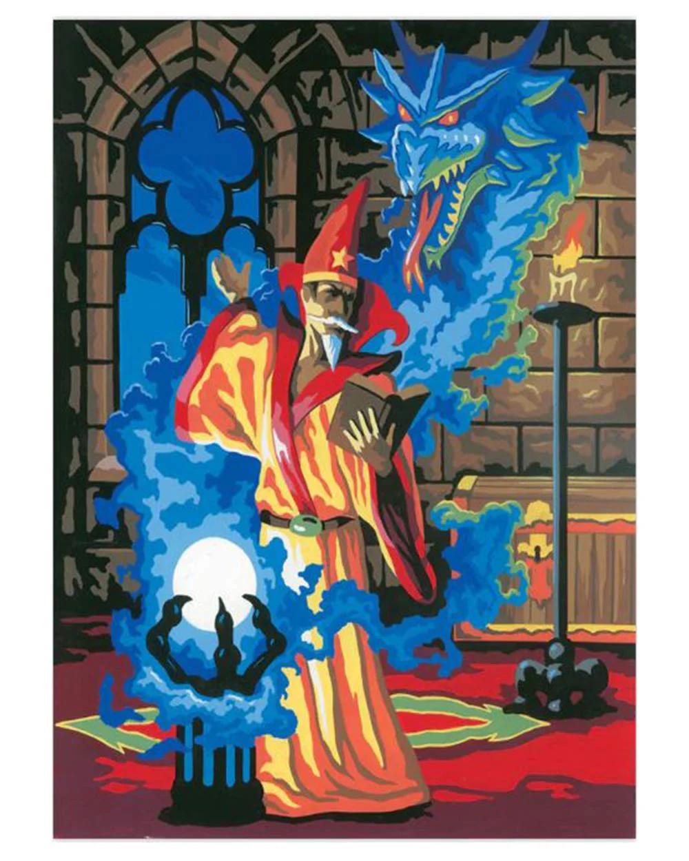 Painting By Numbers Kit Sorcerer Dragon Age 8+ - Image 2
