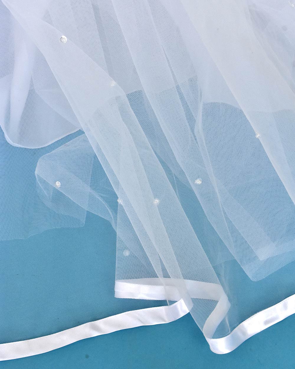 Pale Ivory Beaded Princess Wedding Dress Size 10 - Image 11