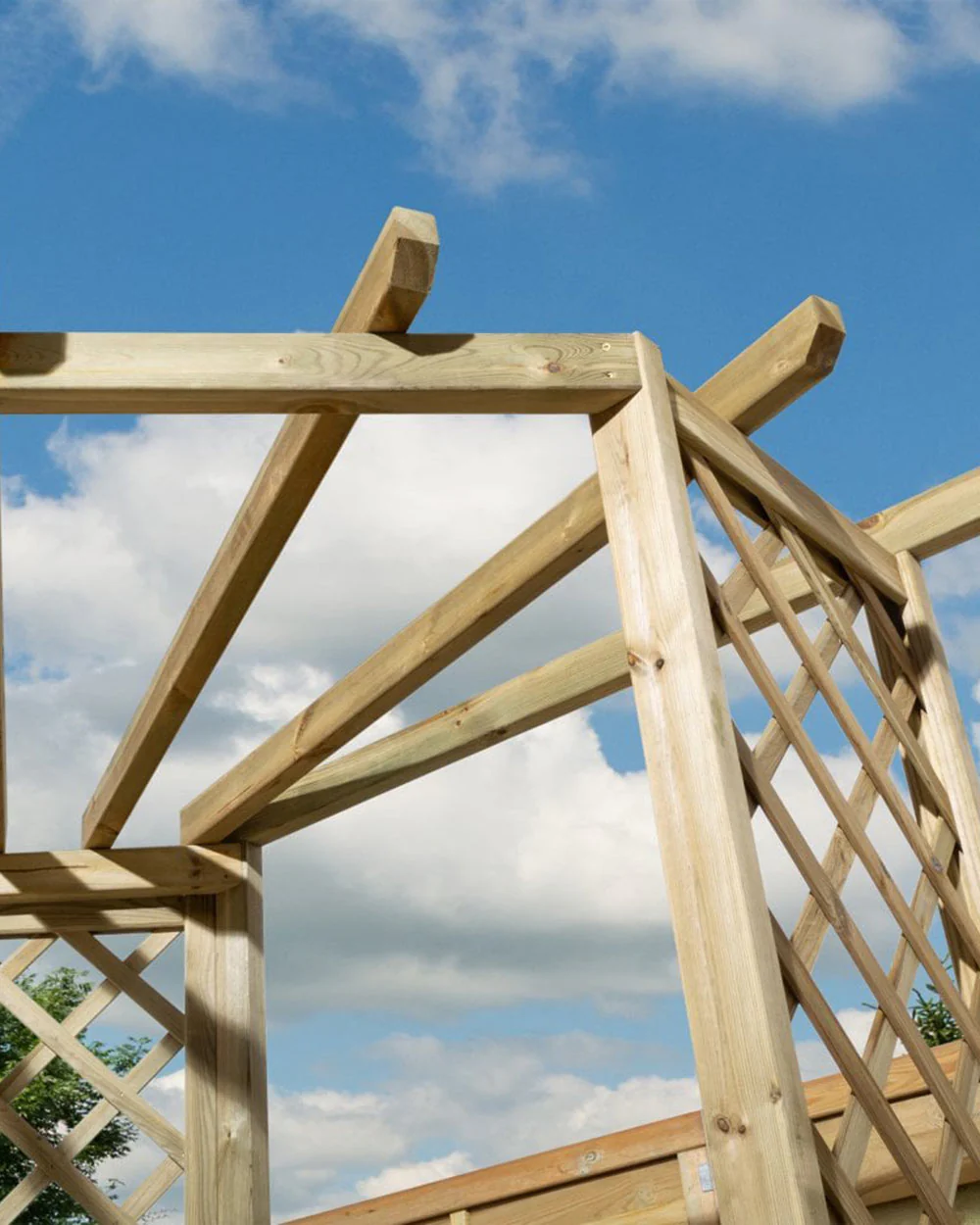 Pemberley Corner Garden Arbour Rowlinson 4 Seater - Image 2