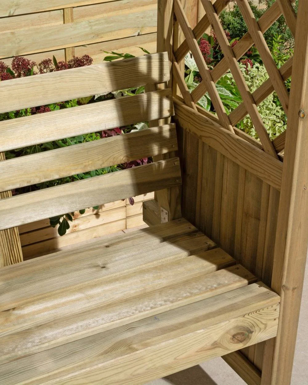 Pemberley Corner Garden Arbour Rowlinson 4 Seater - Image 4