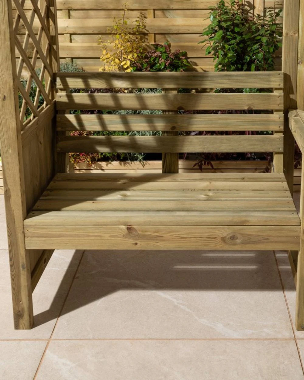 Pemberley Corner Garden Arbour Rowlinson 4 Seater - Image 6