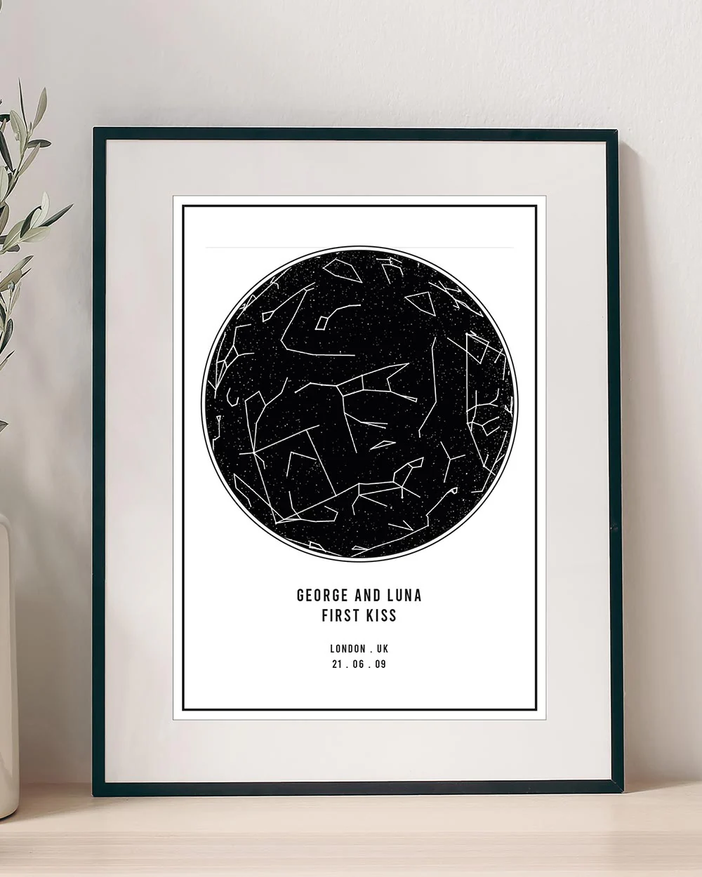 Personalised Star Map Gift Pack Celestial Present - Image 2