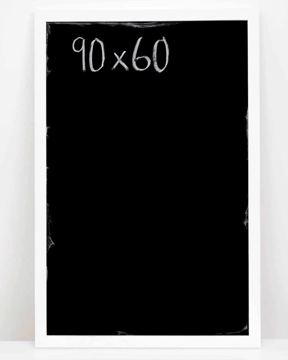 B GRADE Magnetic Chalkboard Blackboard Wooden Framed Memo Menu Grey White - Image 3