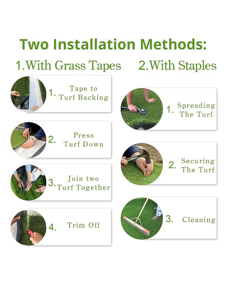 Premium Synthetic Artificial Grass Turf 20mm Pile 1mx4m - Image 5
