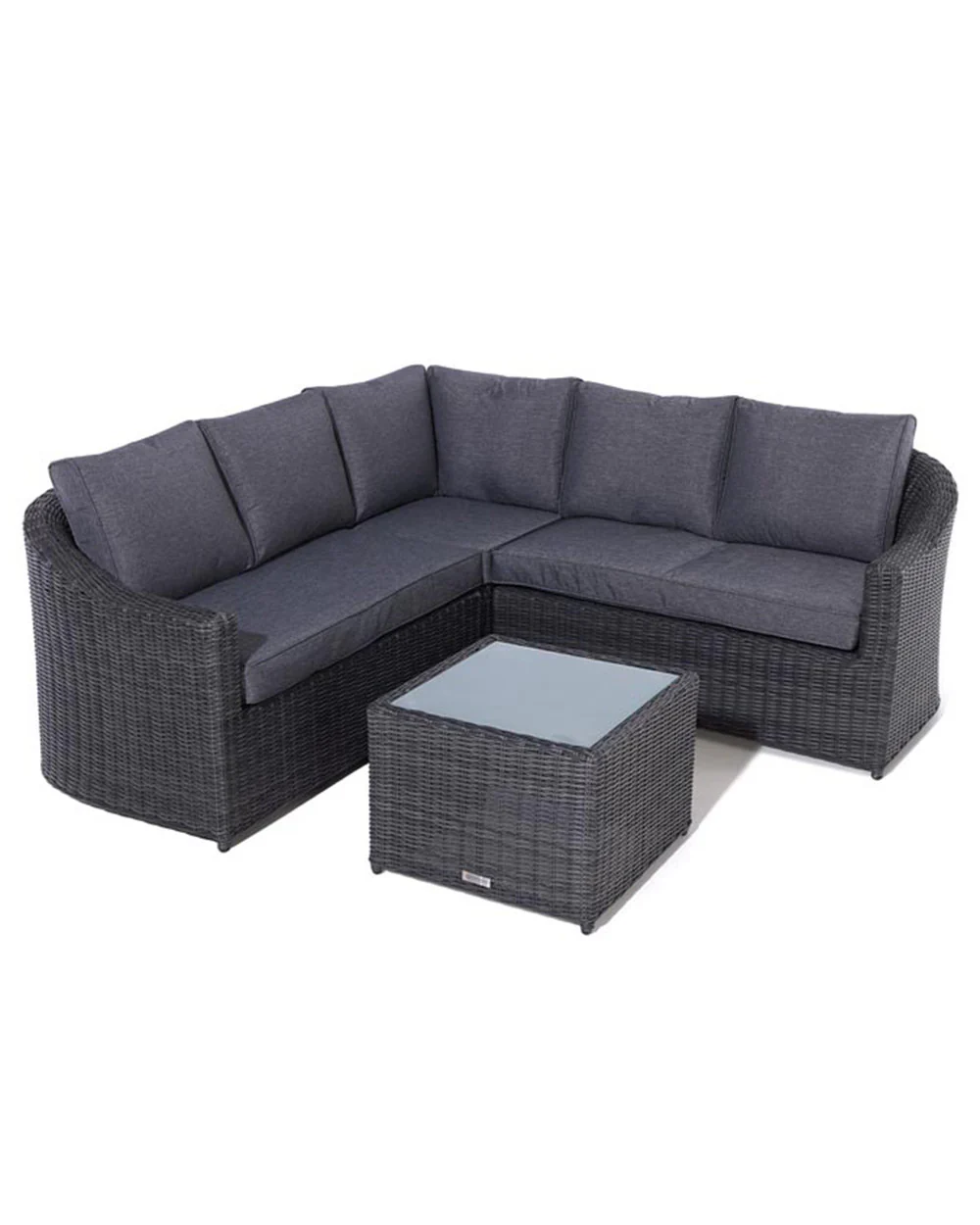 Rattan Garden Furniture Corner Sofa Set Bunbury Rowlinson - Image 6
